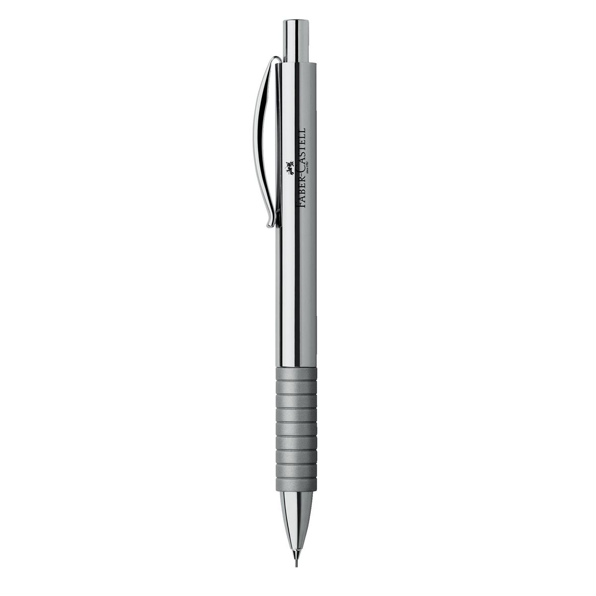 FABER-CASTELL - Portaminas Basic Metal Pulido