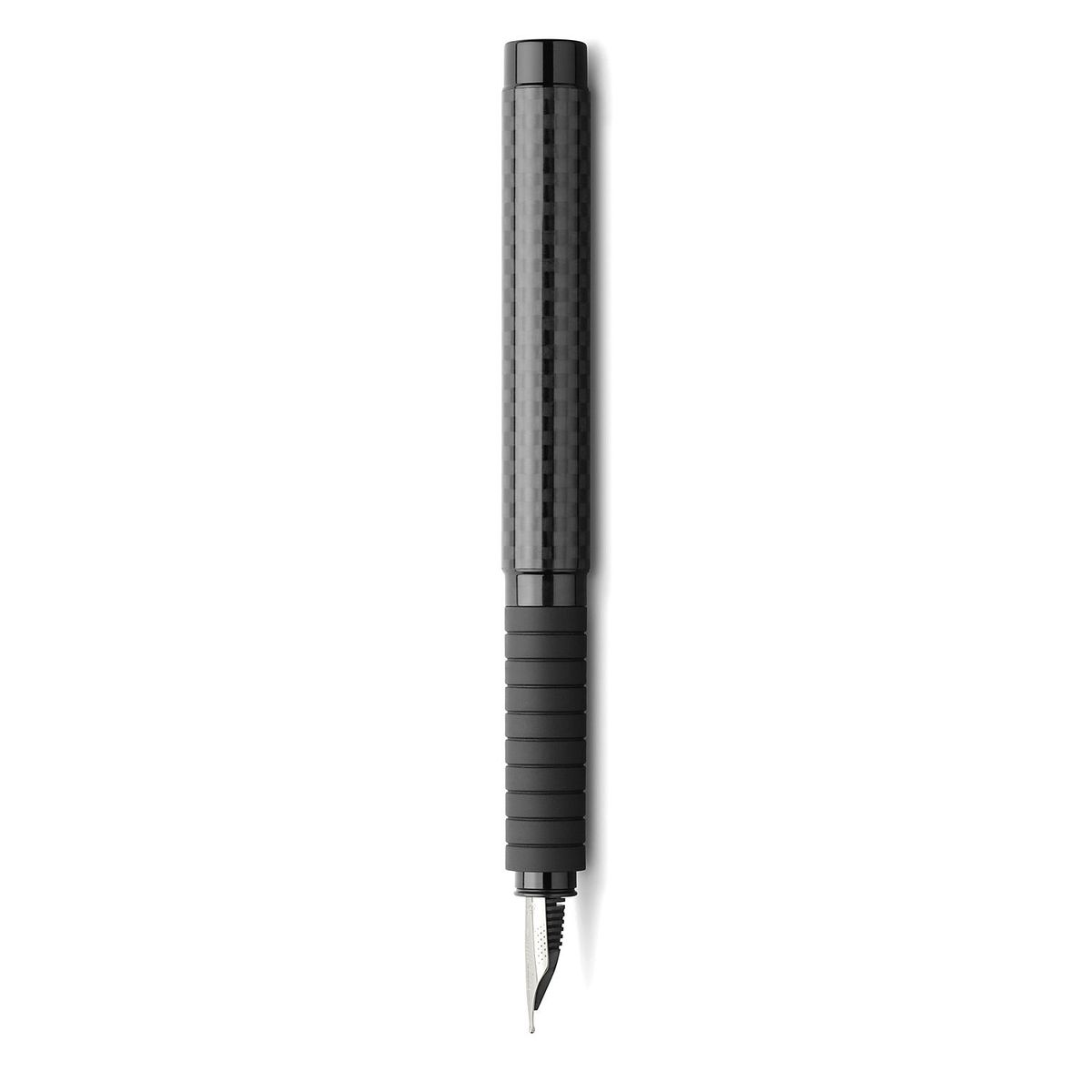 FABER-CASTELL - Pluma Fuente Basic Black Carbono