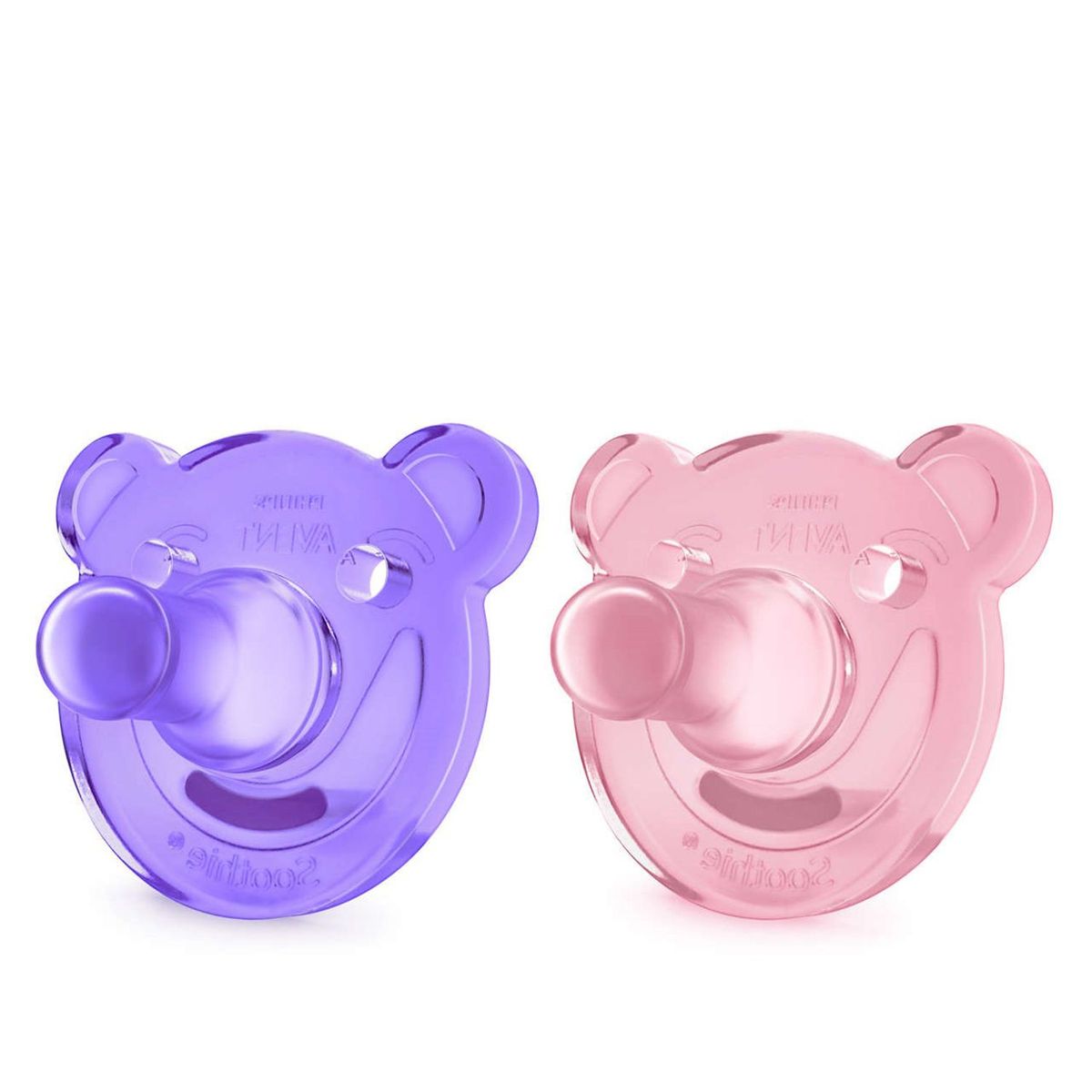 AVENT - Pack x 2 Chupones Soothie 0-3M Niña 