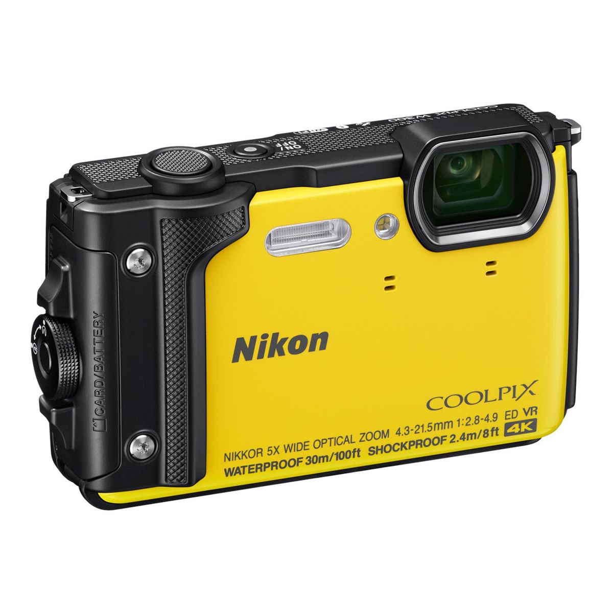 NIKON - Coolpix Acúatica W300 WiFi Video 4K Amarillo