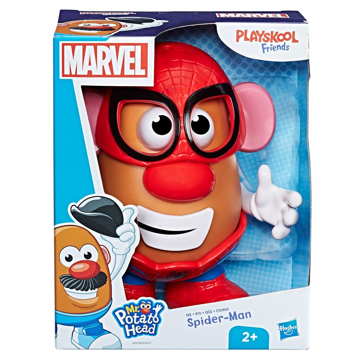 POTATO HEAD - Figura Sr Cara de Papa Spiderman - Iron Man