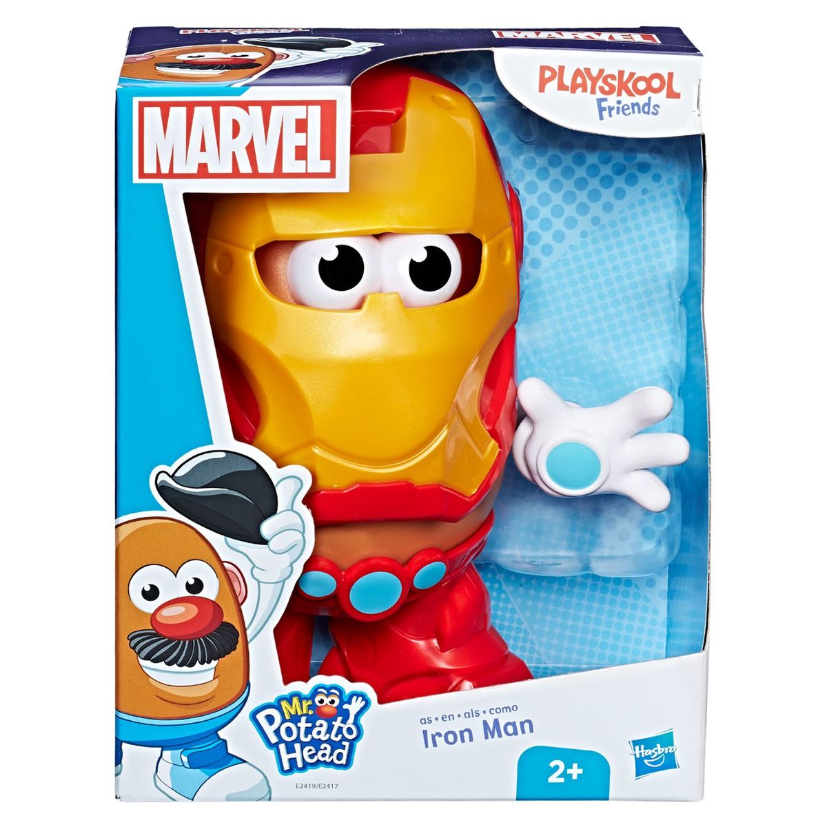 POTATO HEAD - Figura Sr Cara de Papa Spiderman - Iron Man