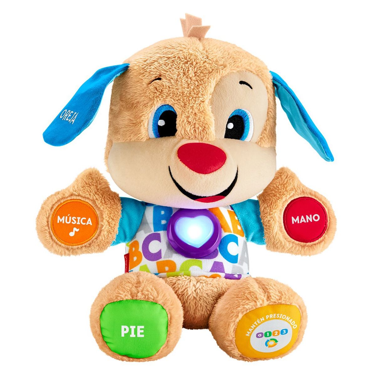 FISHER PRICE - Peluche Fisher Price Interactivo Con Abc Y Números