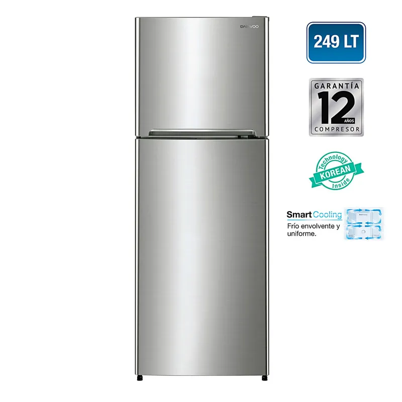 DAEWOO - Refrigerador 249 Lt RGP-25GFB  Silver