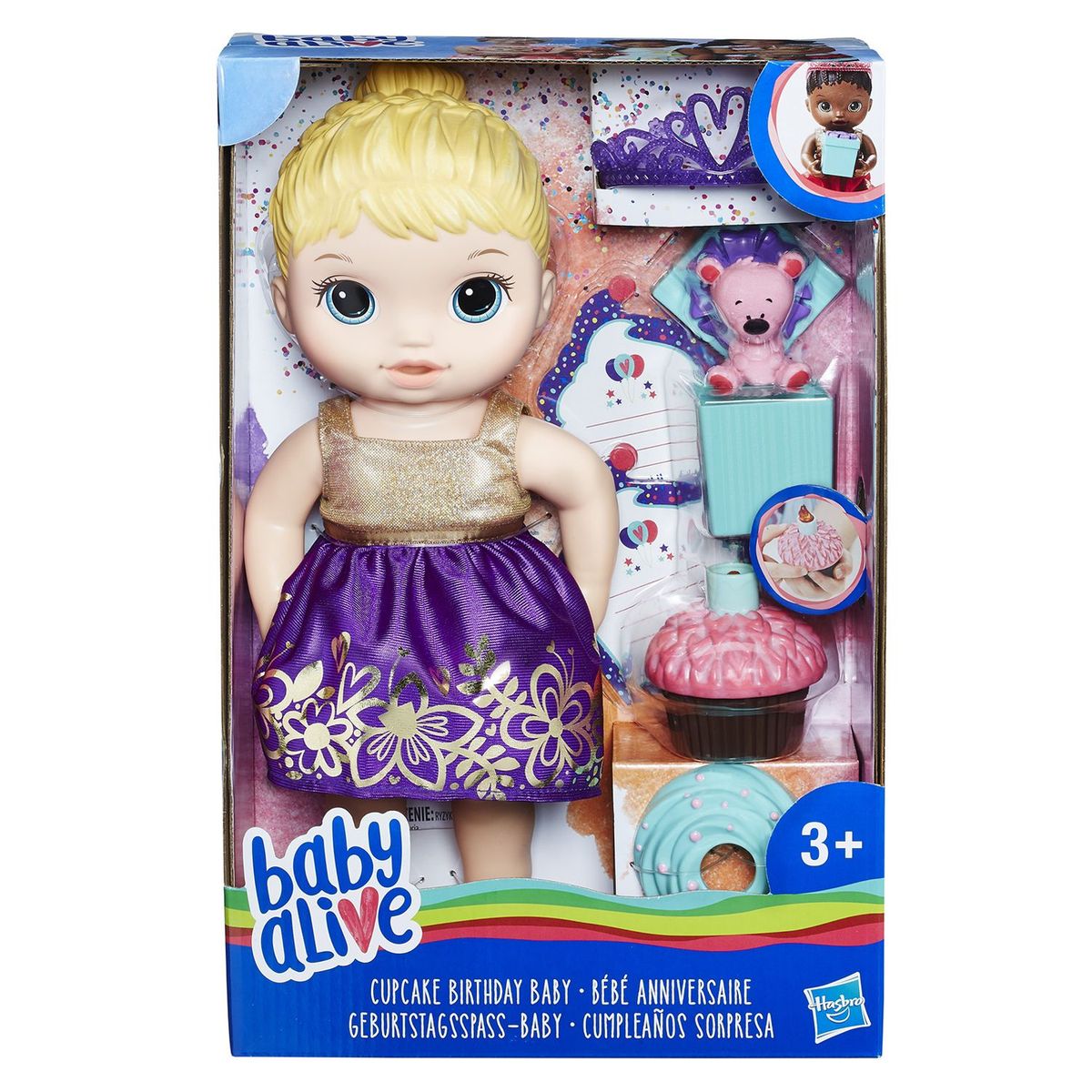 BABY ALIVE - Muñeca Cumpleaños Sorpresa