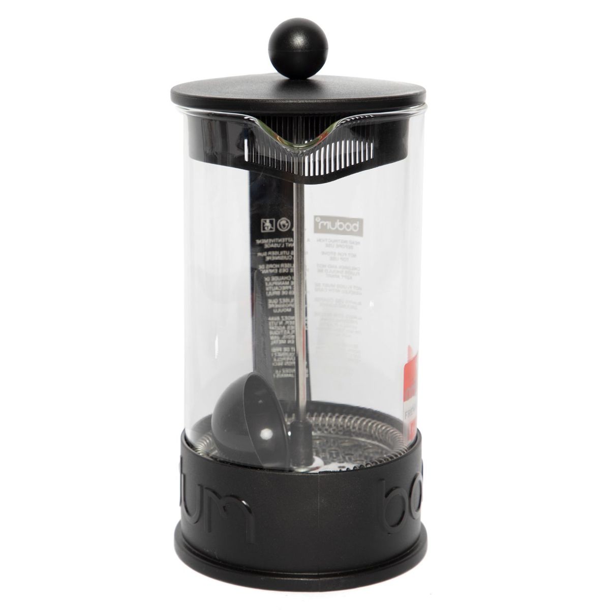 BODUM - Cafetera Brazil 1 Lt Negra