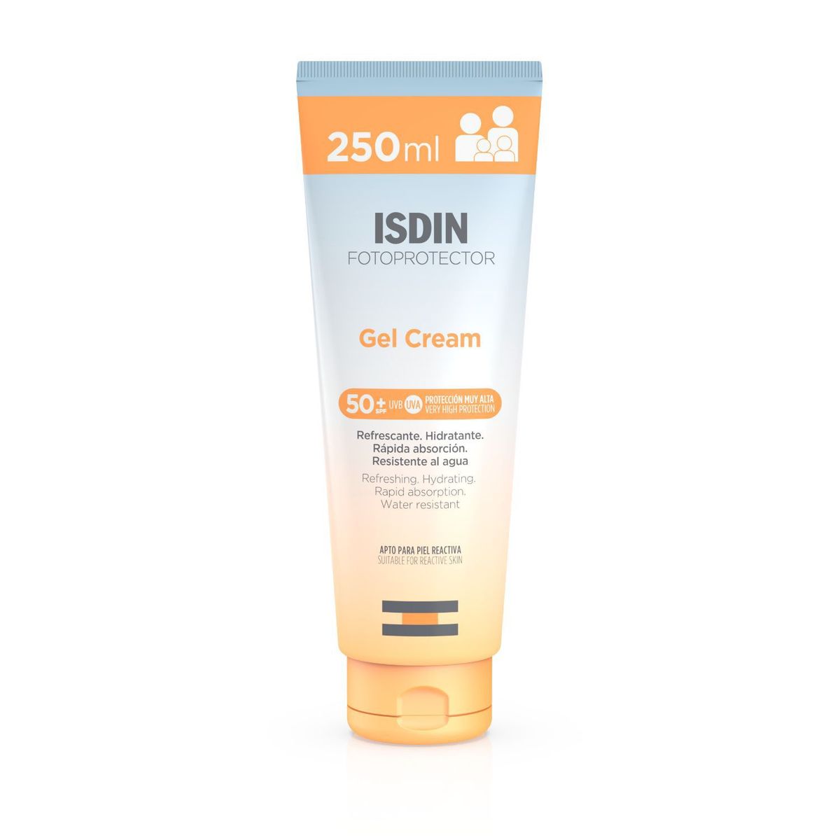 ISDIN - ISDIN Fotoprotector Gel Cream SPF50 250ml - Bloqueador solar corporal