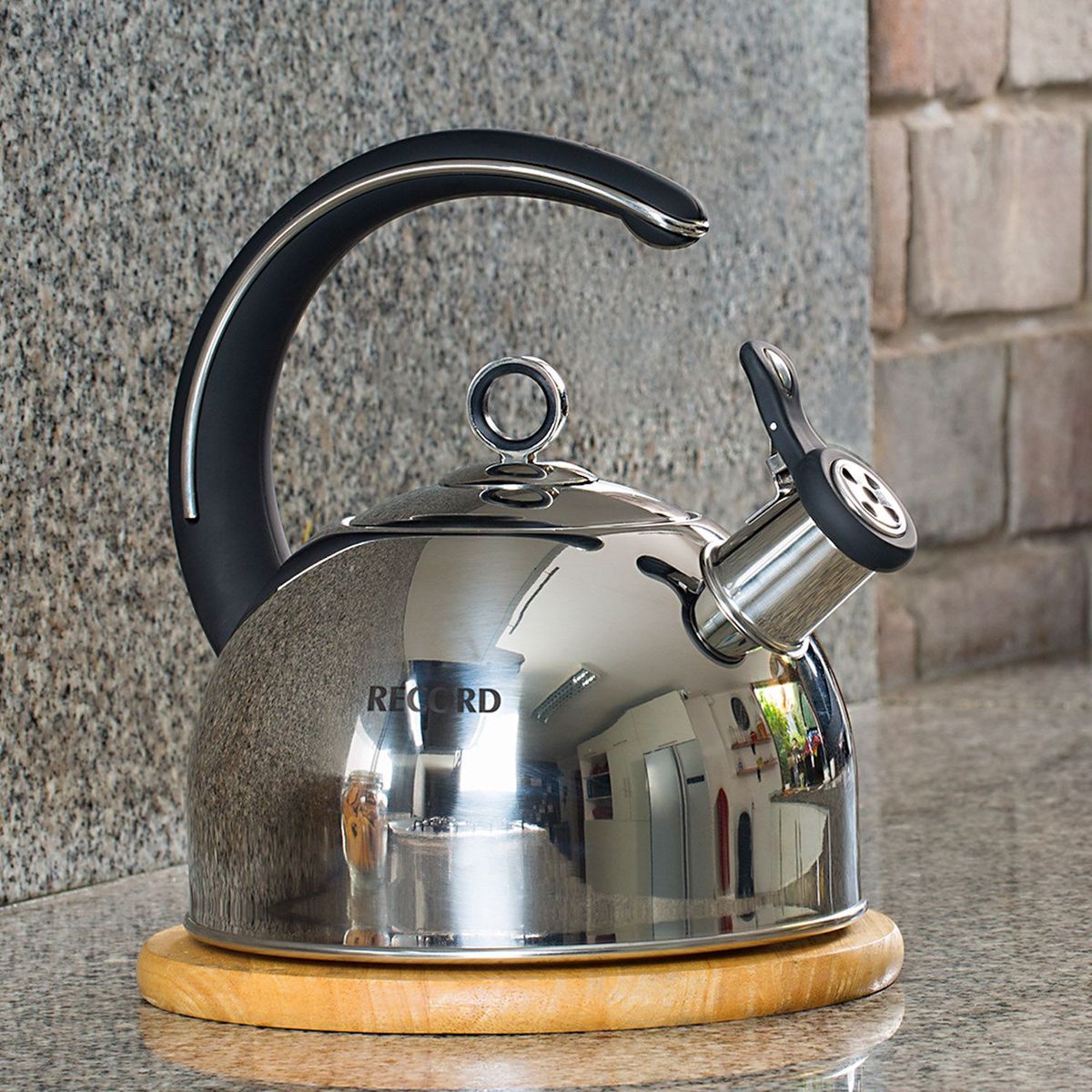 RECORD -  Tetera Record Acero Inoxidable 2.5 Litros 