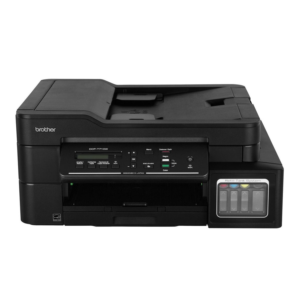 BROTHER - Impresora Multifuncional DCP-T710W Negro