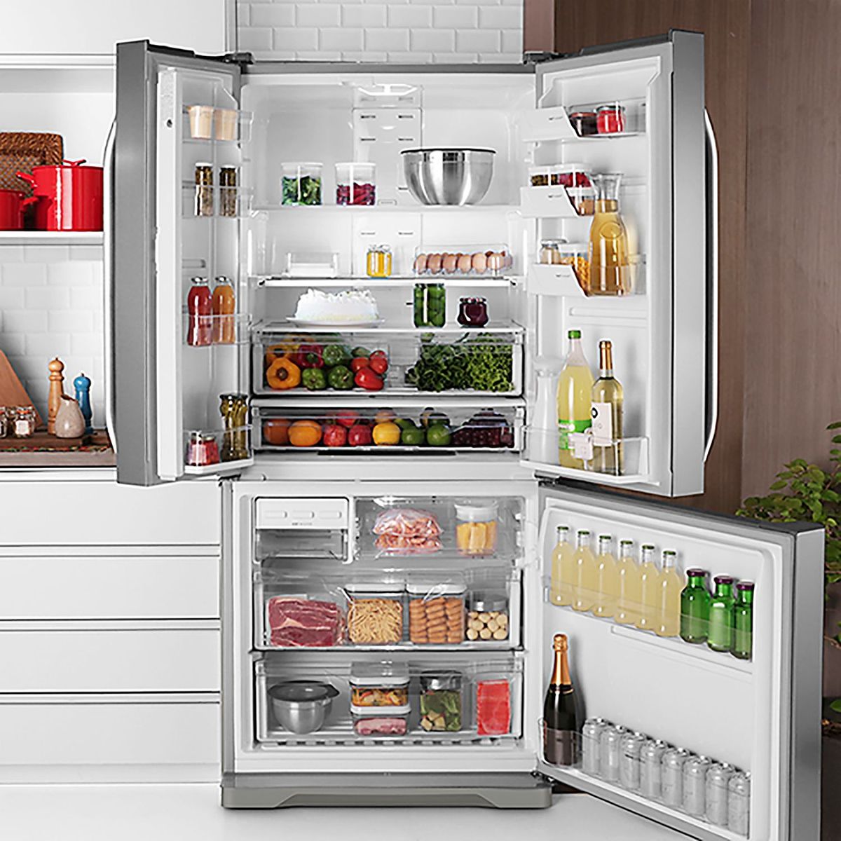 ELECTROLUX - Refrigeradora French Door 579 L DM84X Inox