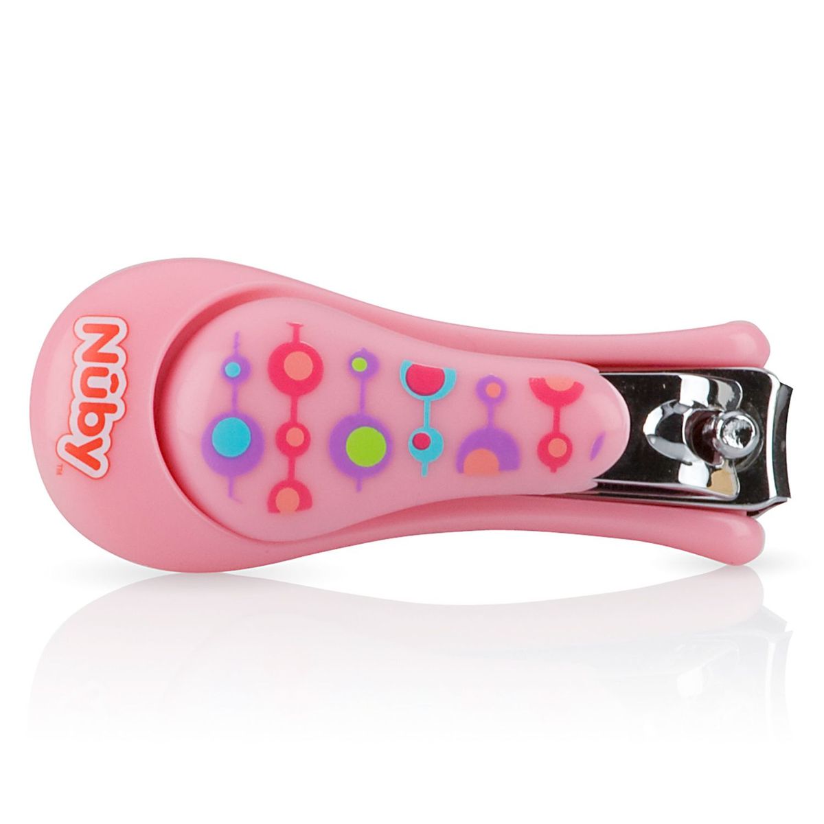 NUBY - Cortauñas con Protector Higiénico