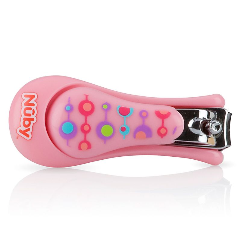 NUBY - Cortauñas con Protector Higiénico