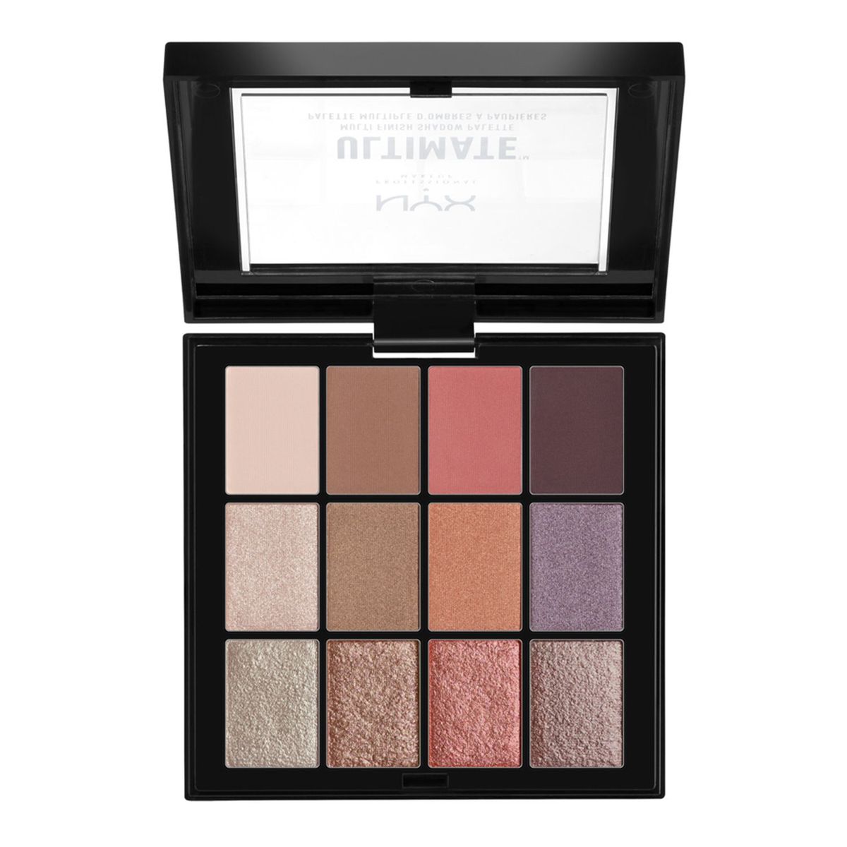 NYX PROFESSIONAL MAKEUP - Paleta de Sombras Ultimate Multi Finish 