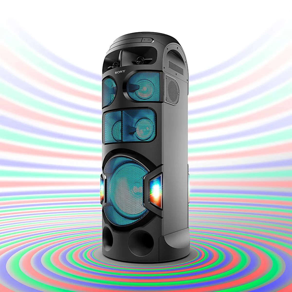 SONY - Equipo de Sonido HDMI/Bluetooth/Karaoke MHC-V81D