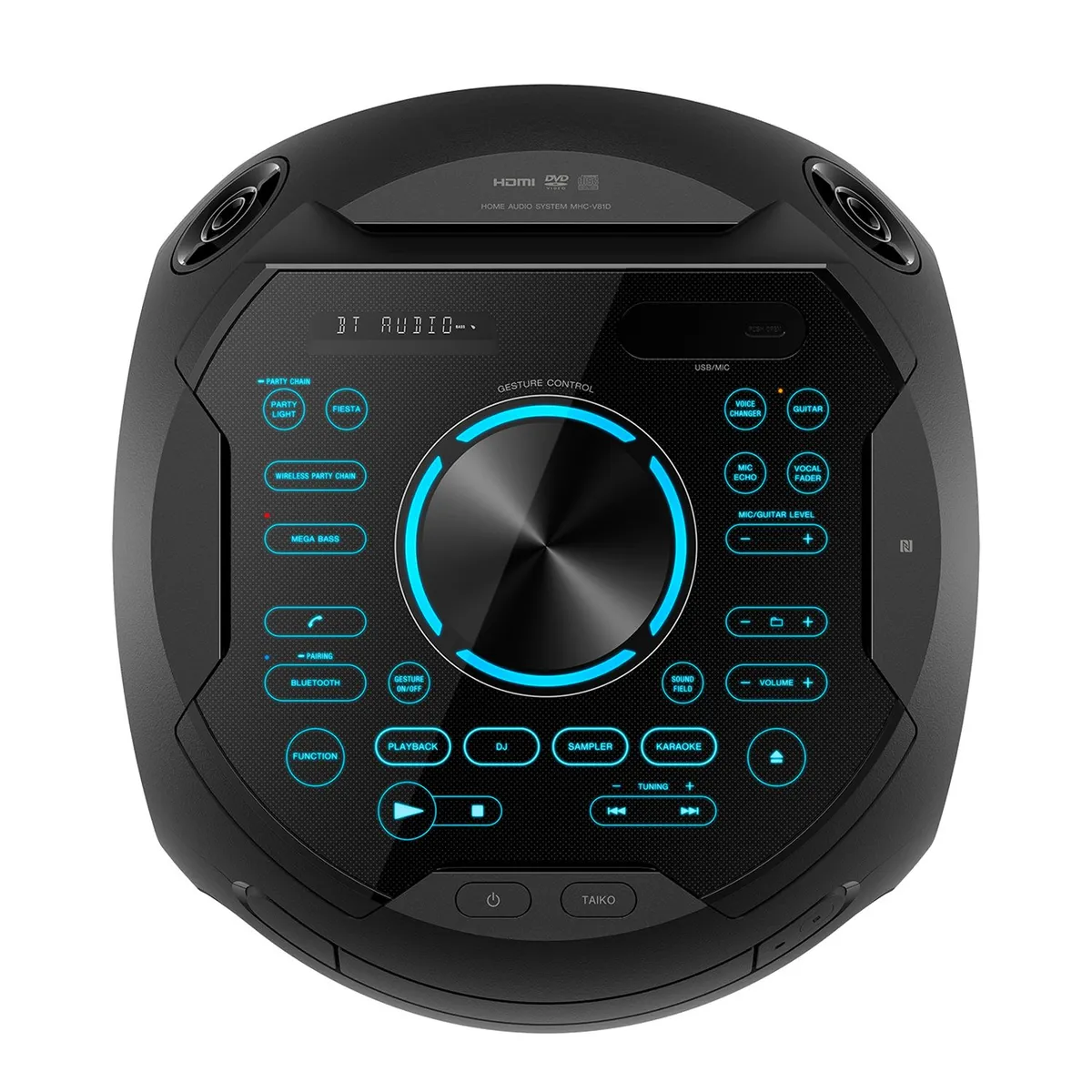 SONY - Equipo de Sonido HDMI/Bluetooth/Karaoke MHC-V81D