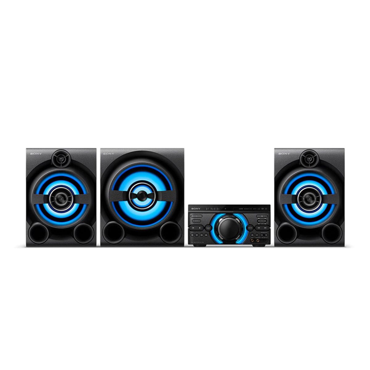SONY - Equipo de Sonido MHC-M80D DVD/HDMI/Bluetooth/Karaoke/Party Light