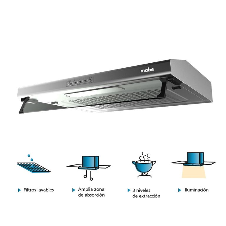 Campana Empotrable Mabe Lineal CMU9020PI0