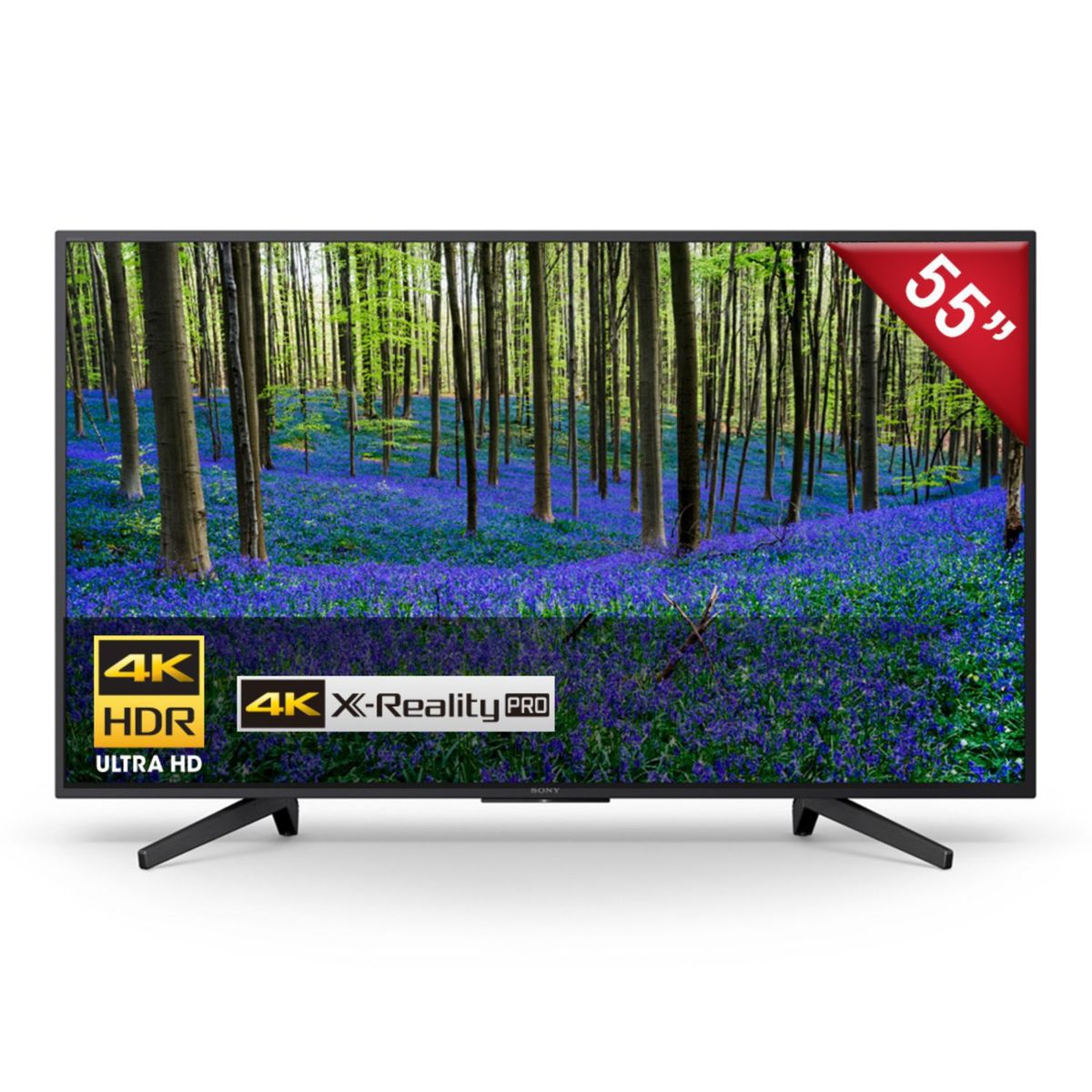 SONY - Televisor 55" 4K Ultra HD Smart TV KD-55X725F LA8
