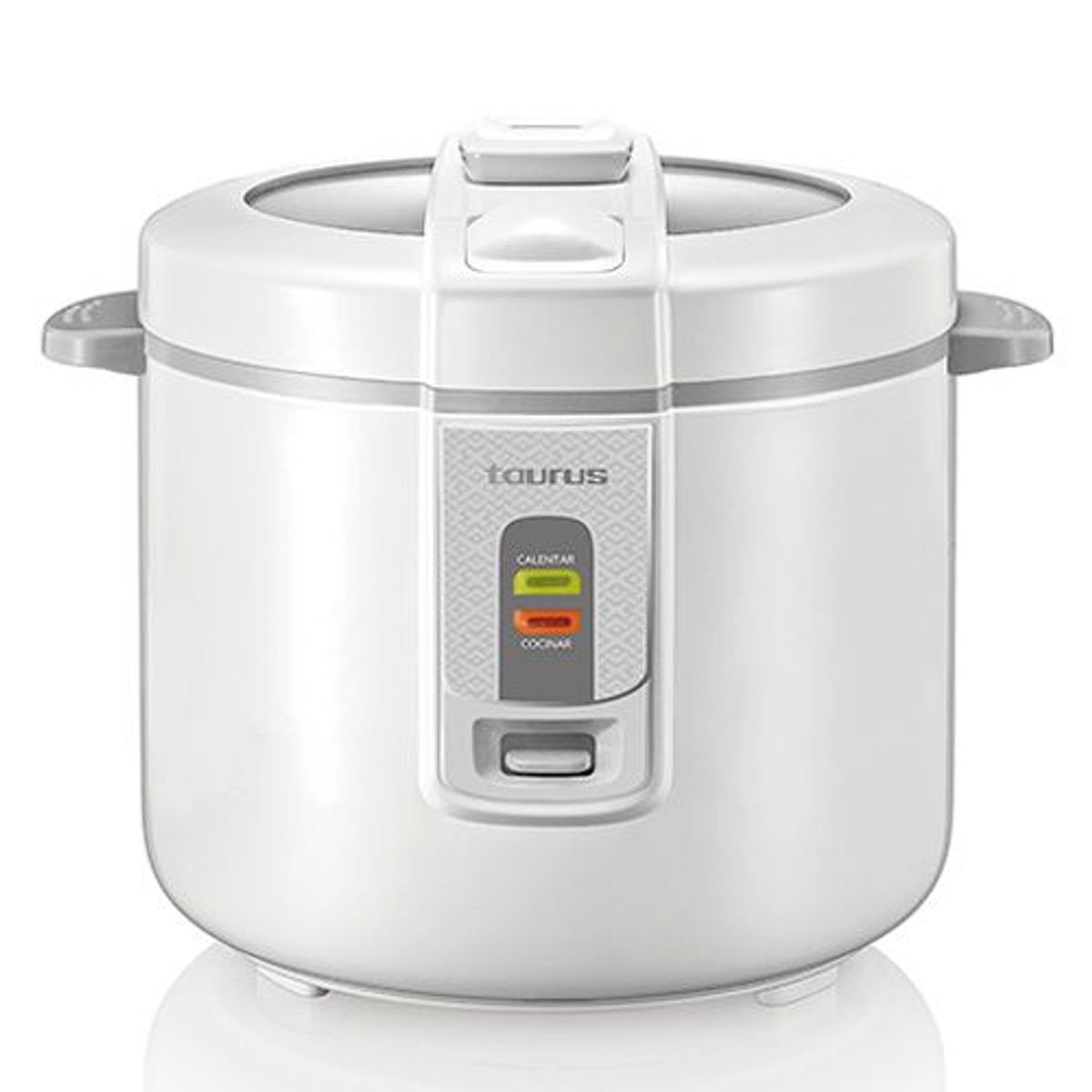Taurus - Olla Arrocera 1,8 Lt HERMETIC COOK Blanco