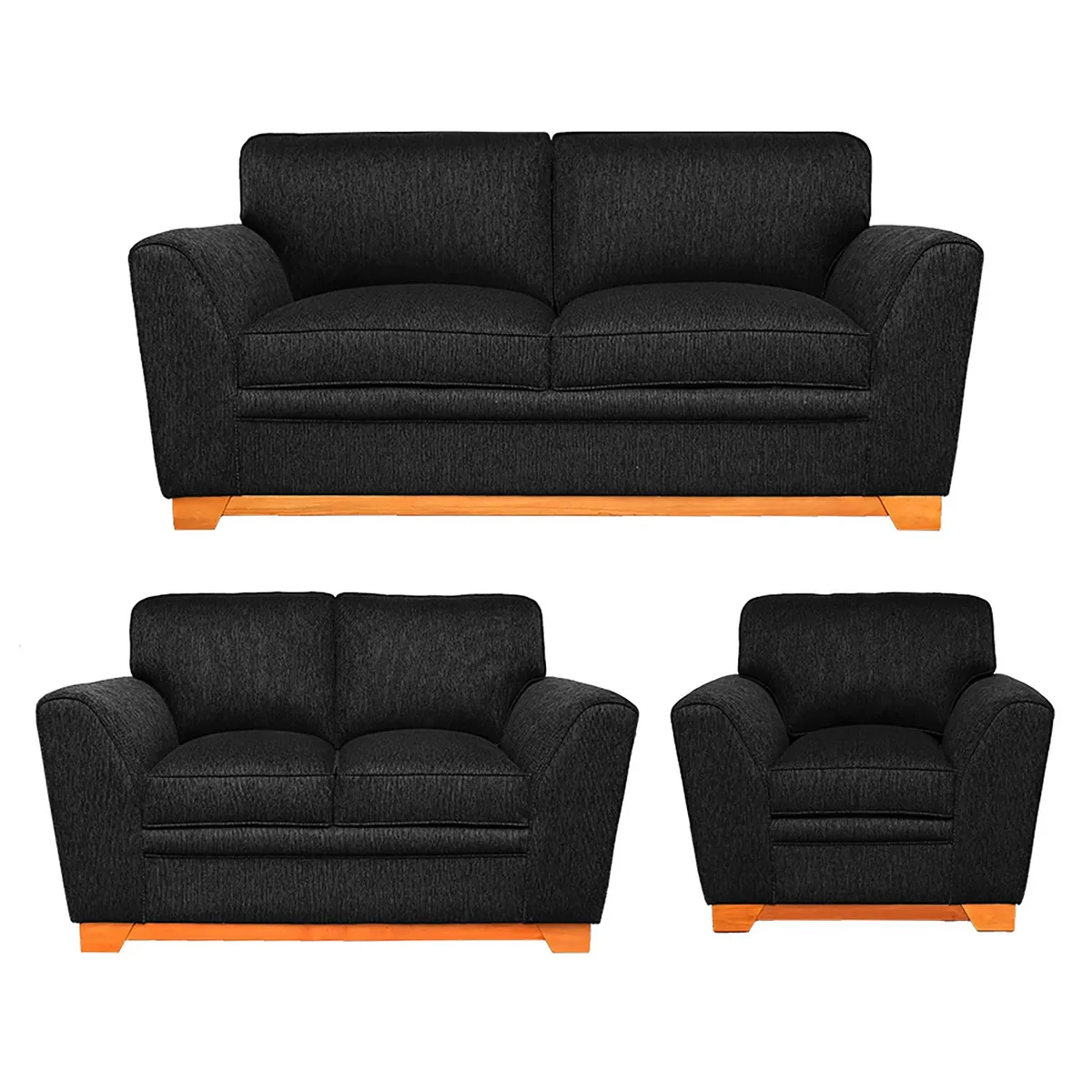 MICA - Juego de Sala Majestic 3-2-1 Cuerpos