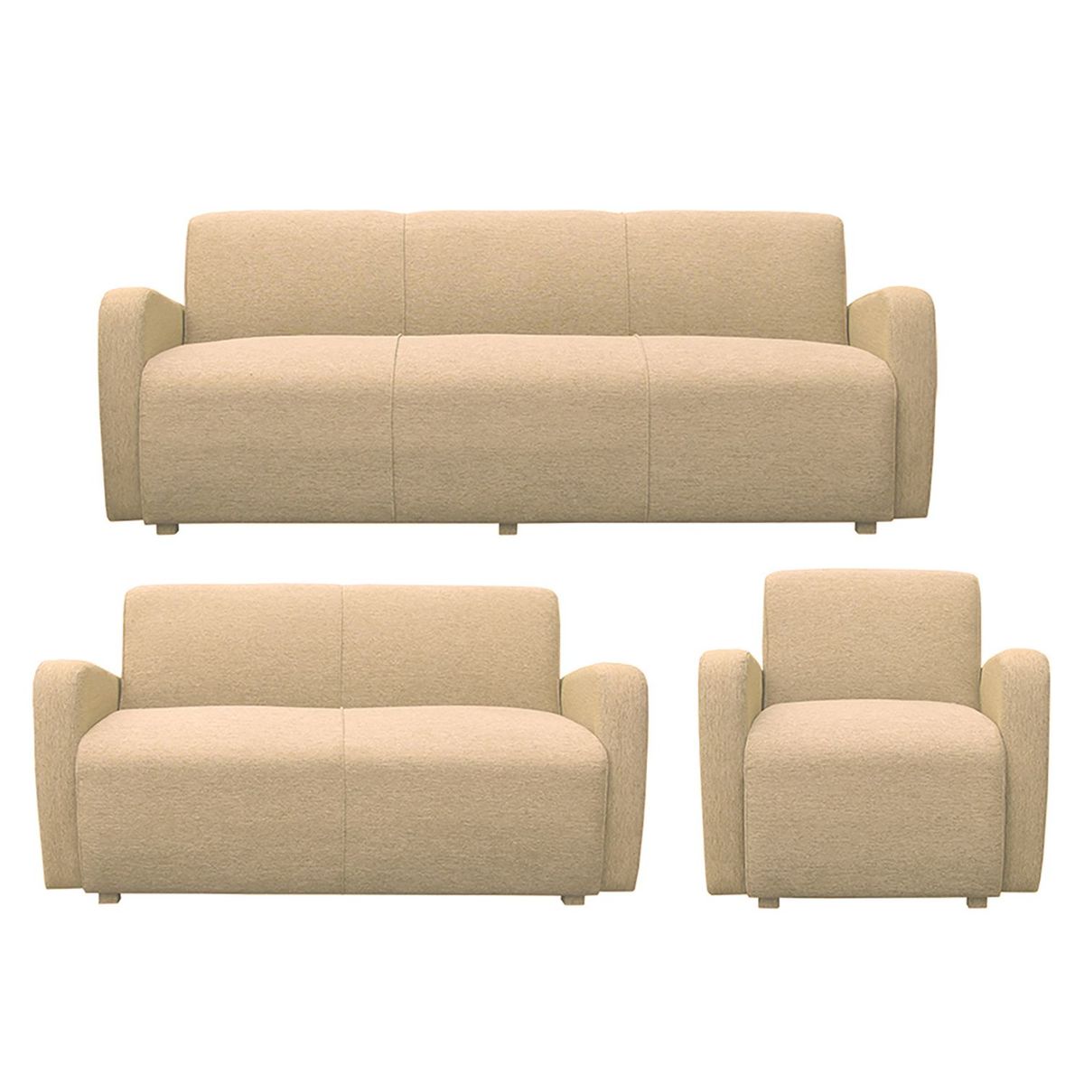 MICA - Juego de Sala Biella 3-2-1 Cuerpos