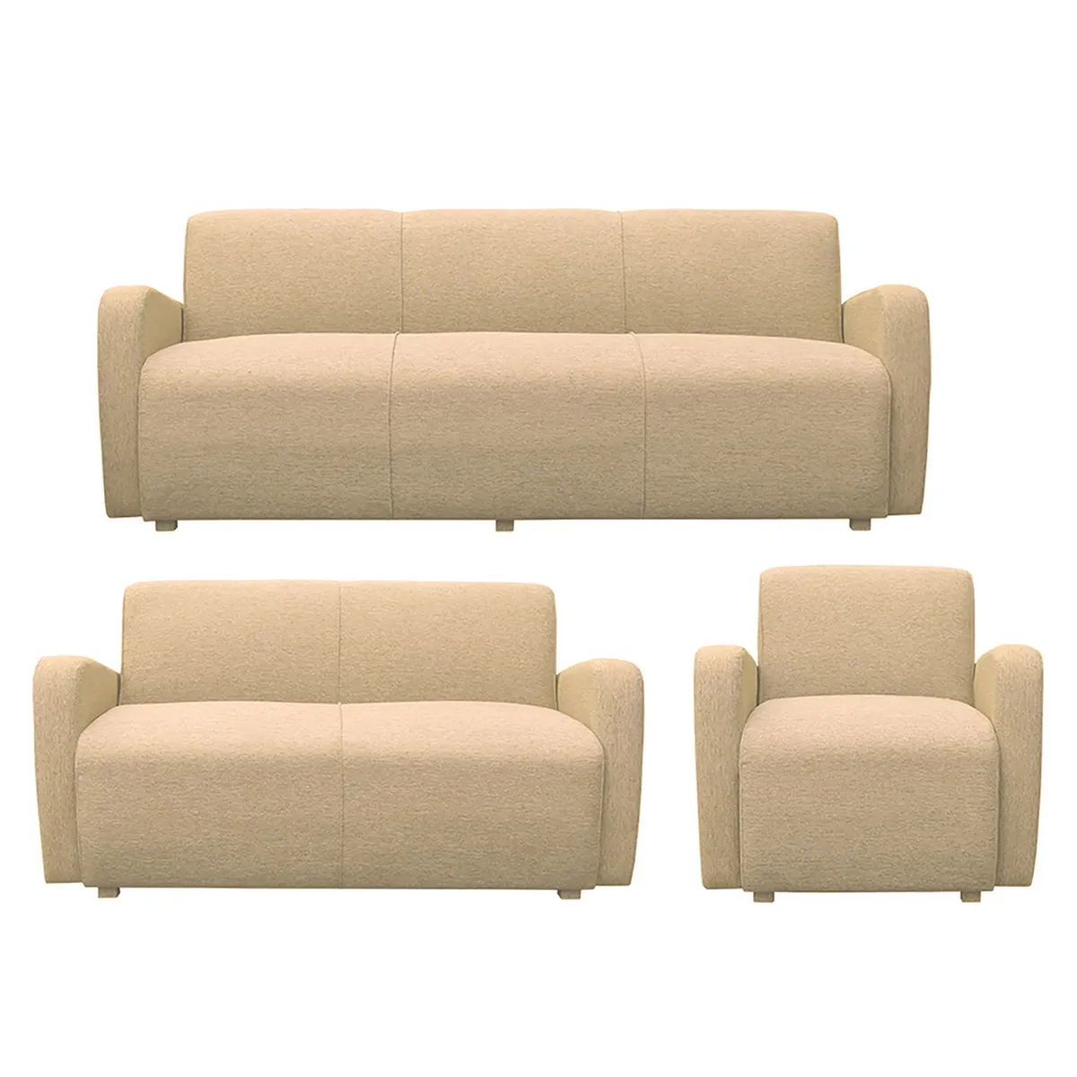 MICA - Juego de Sala Biella 3-2-1 Cuerpos