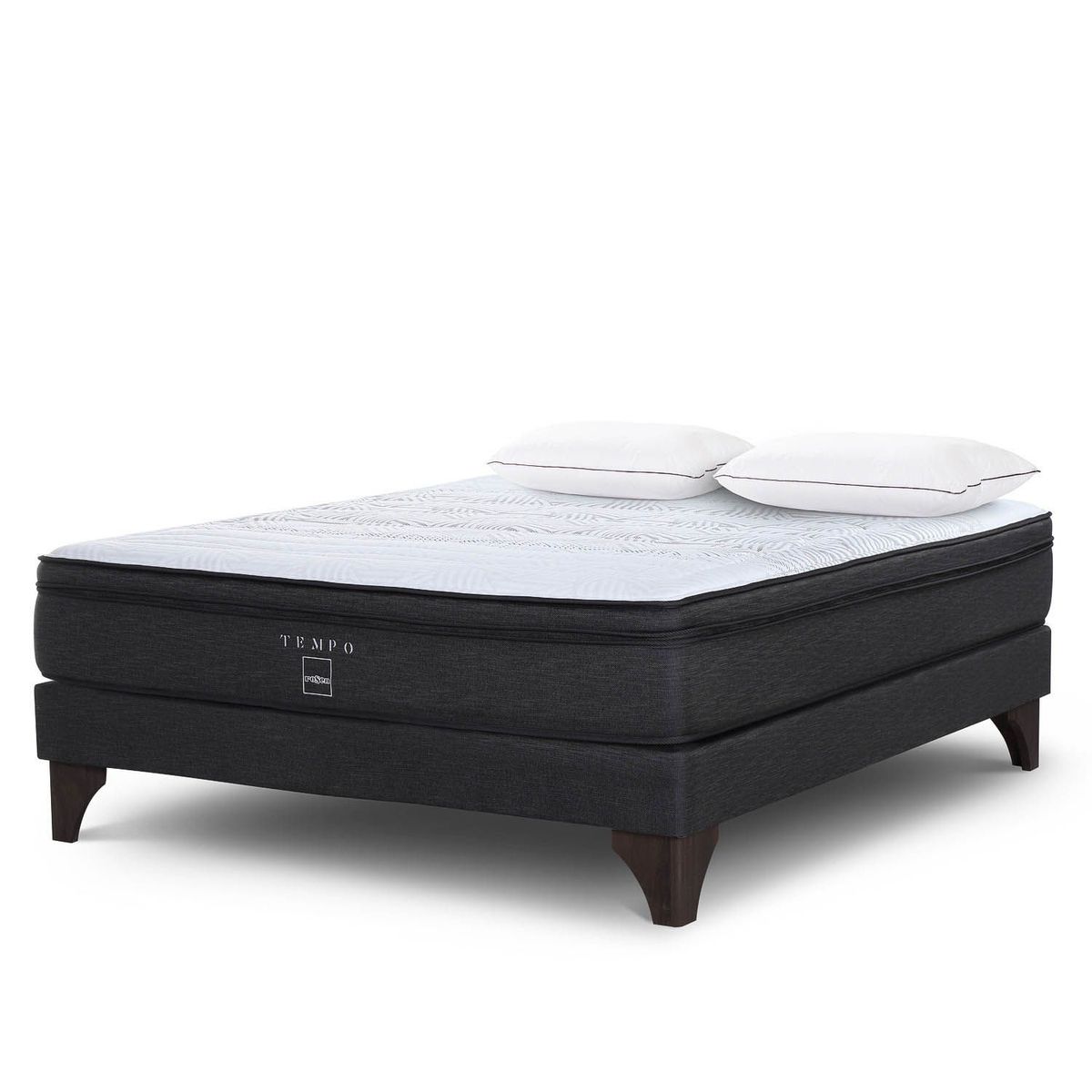 ROSEN - Cama Europea Tempo 2 Plz + 2 Almohadas + 1 Protector
