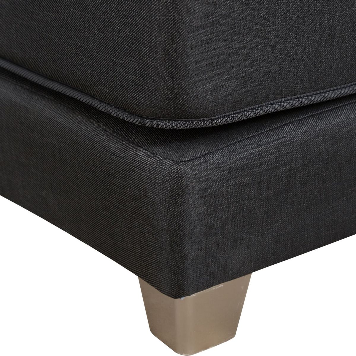 ROSEN - Dormitorio Tempo Issey Grafito King + 2 Almohadas Memory Max