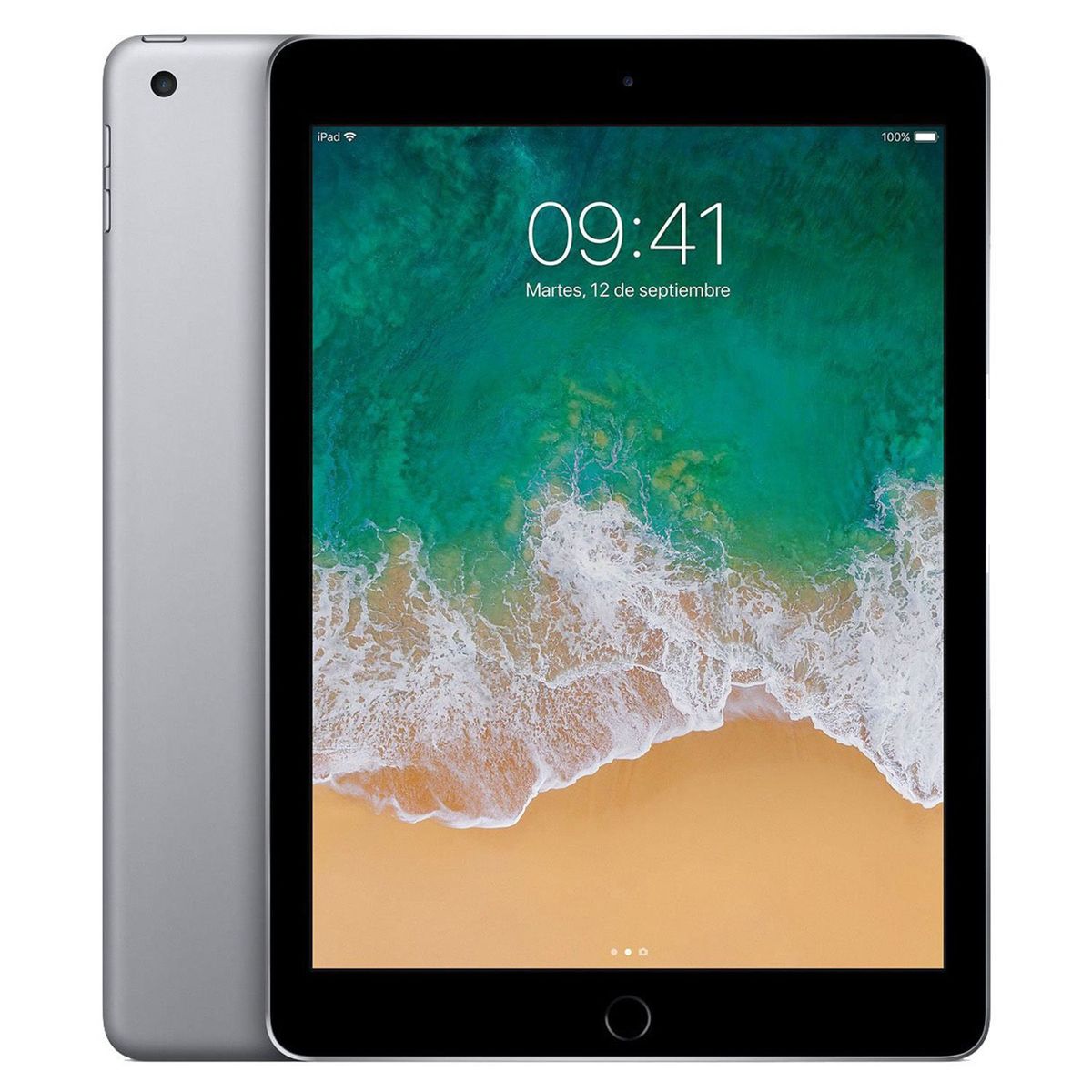 APPLE - iPad WI-Fi MR7J2CL/A 128 GB Gris