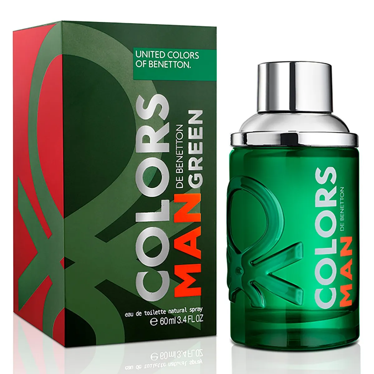 BENETTON - Fragancia Colors Benetton Man Green Edt 100 Ml