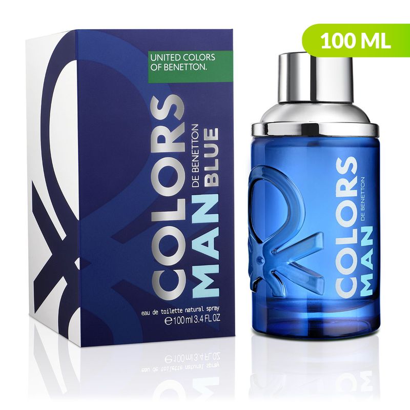 BENETTON - Fragancia Colors Benetton Man Blue Edt 100 Ml