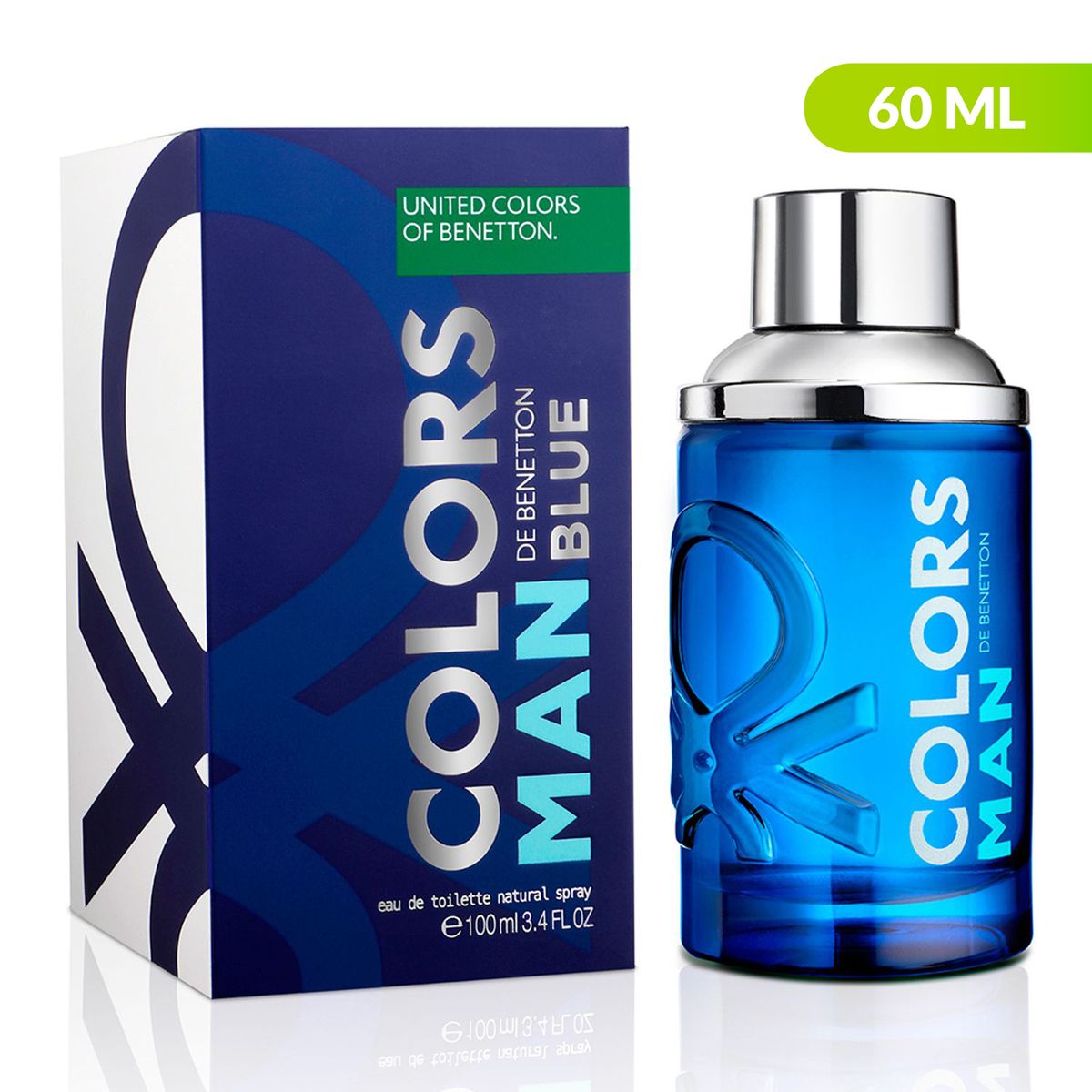 BENETTON - Fragancia Colors Benetton Man Blue Edt 60 Ml