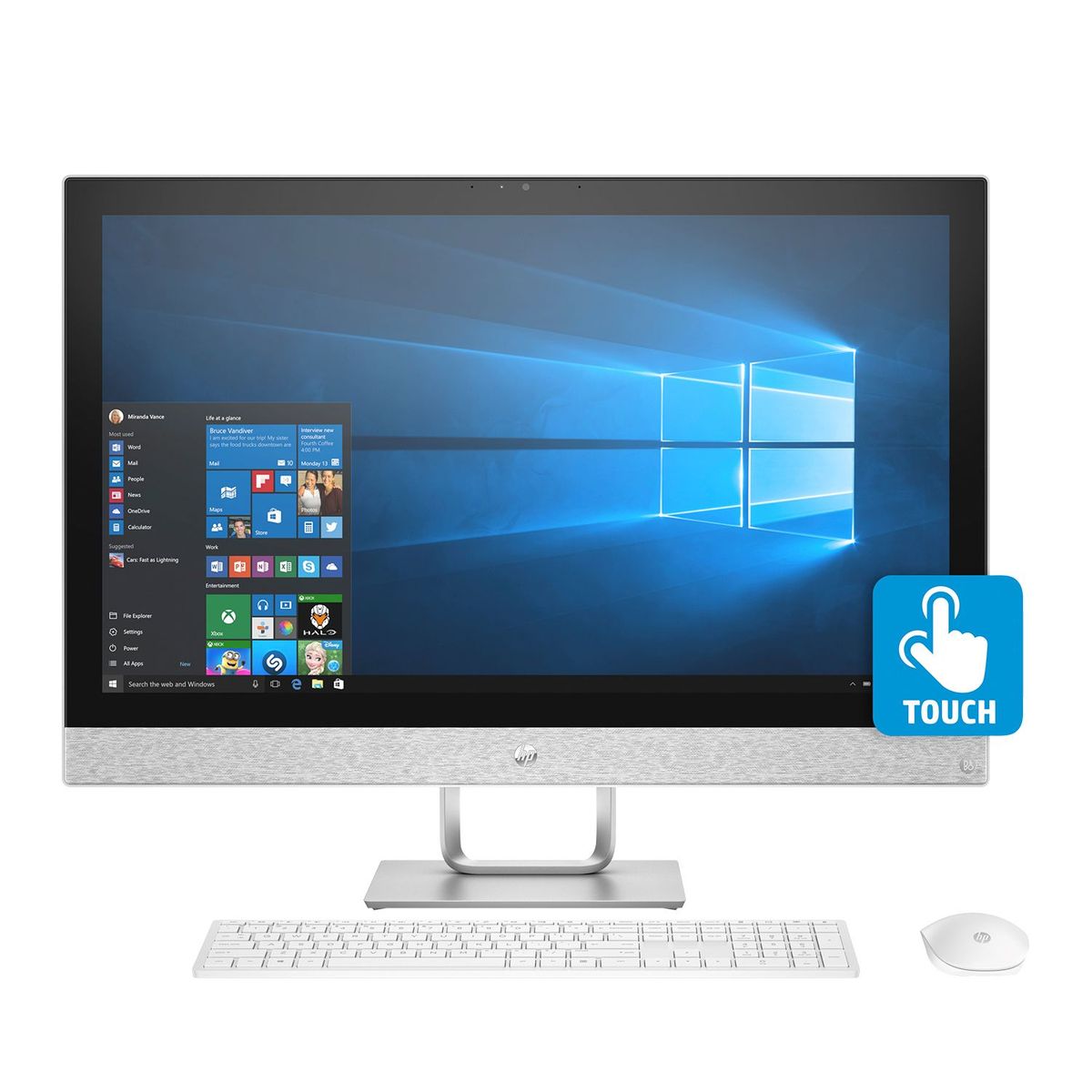 HP - All In One 27" Full HD Core i7 8GB 1TB