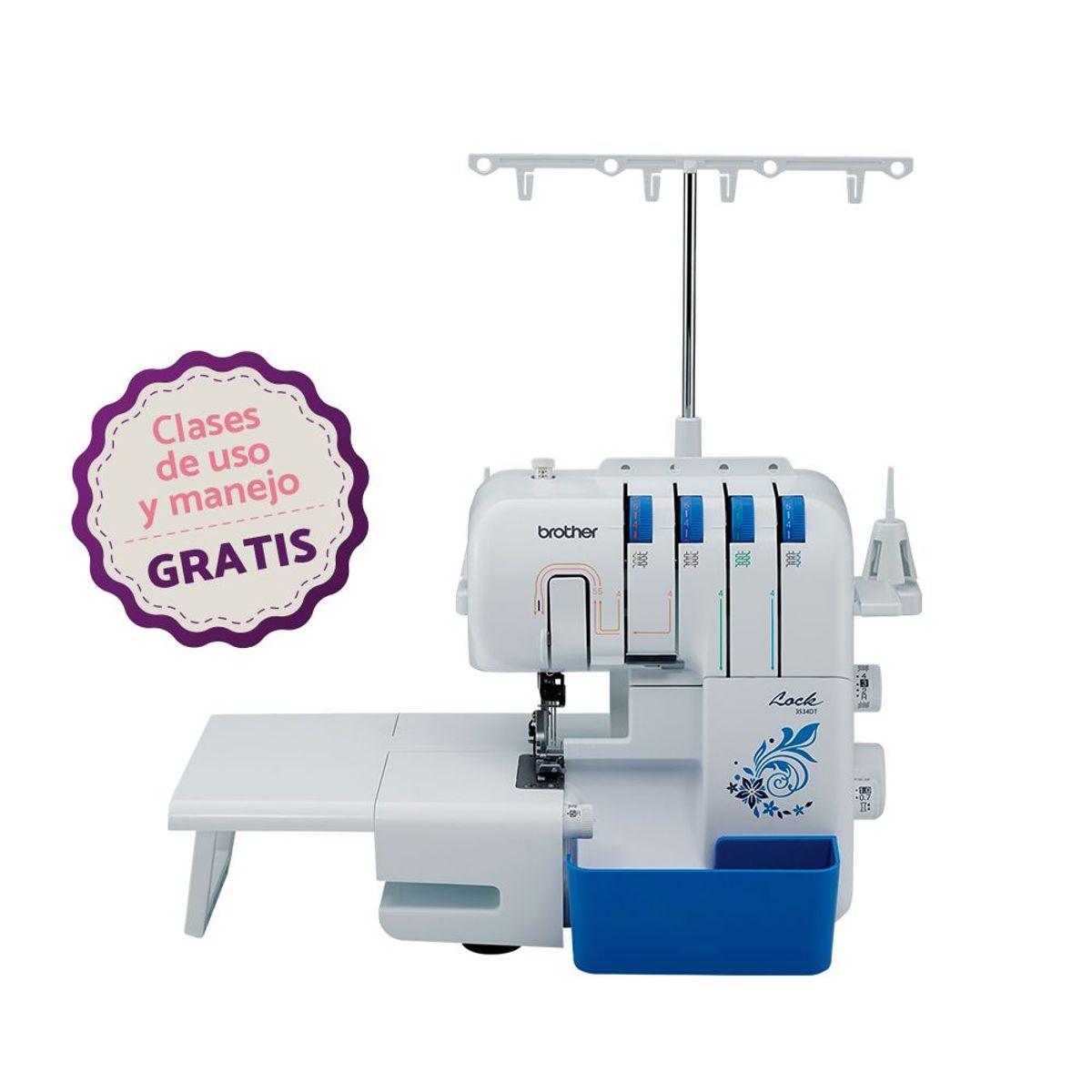 BROTHER - Remalladora Brother Overlock 3534DT