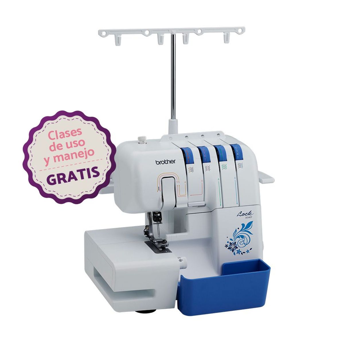 BROTHER - Remalladora Brother Overlock 3534DT