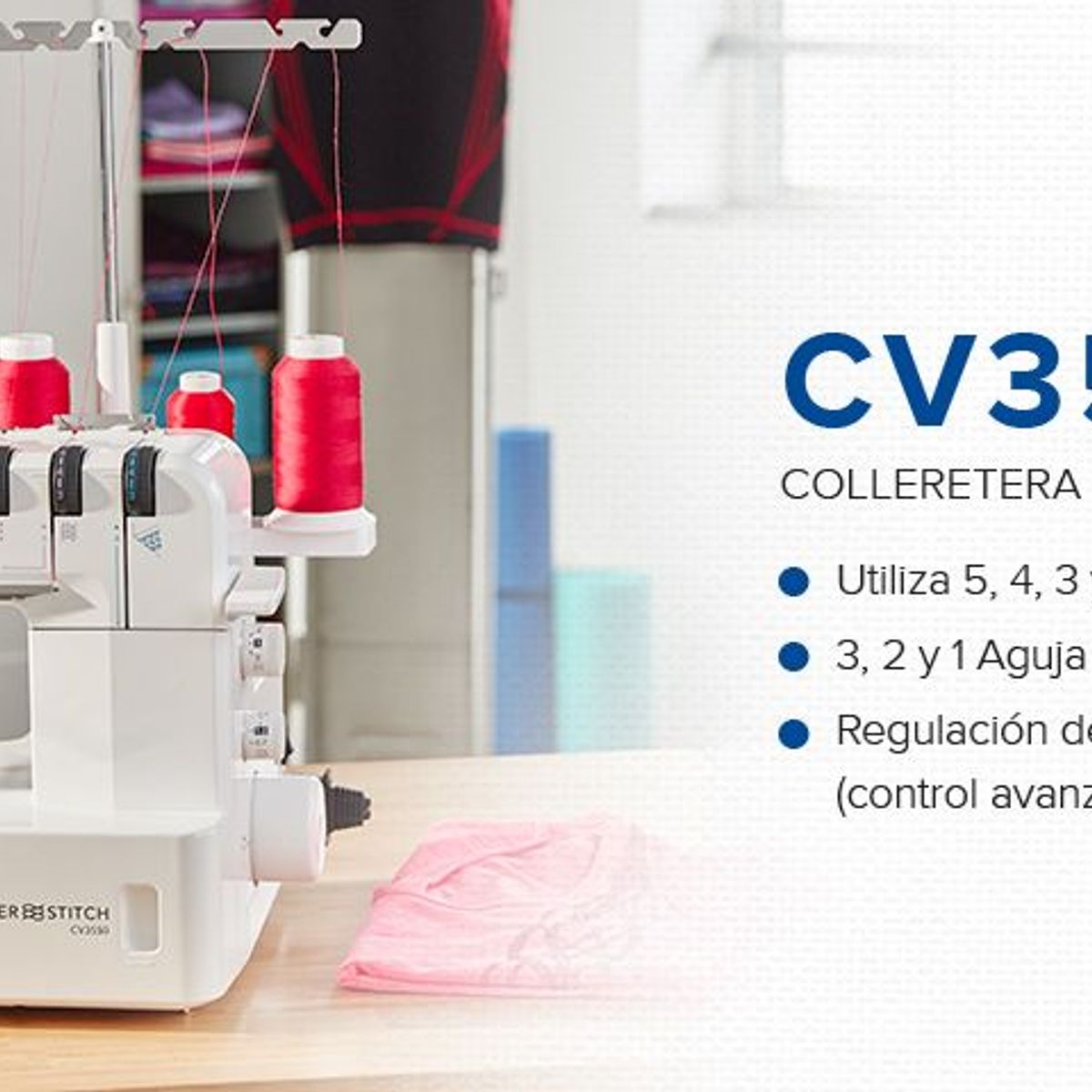 BROTHER - Recubridora CV3550