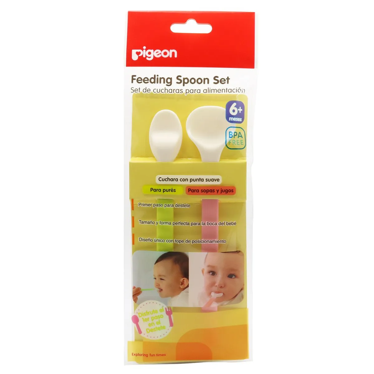 PIGEON - Juego De Cucharas Para Bebé Pigeon