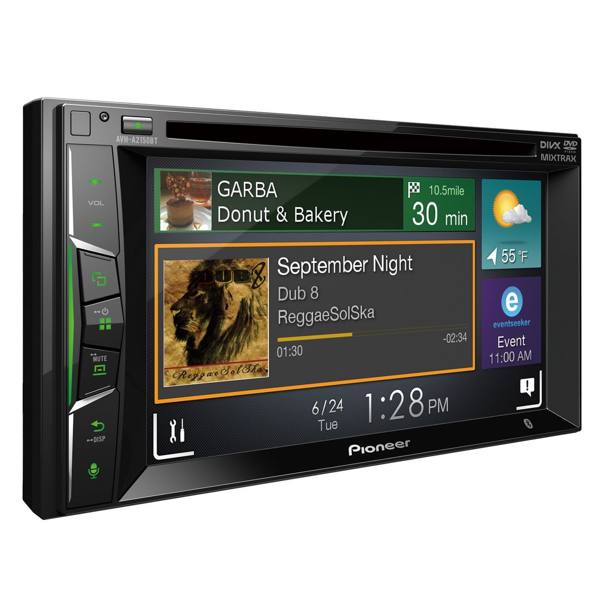 PIONEER - Autoradio AVH-A2150BT 50W x 4