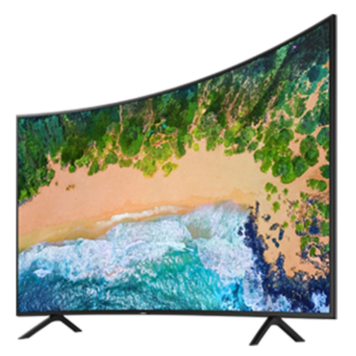 SAMSUNG - Televisor CURVO 49" 4K UHD SMART TV UN49NU7300GXPE