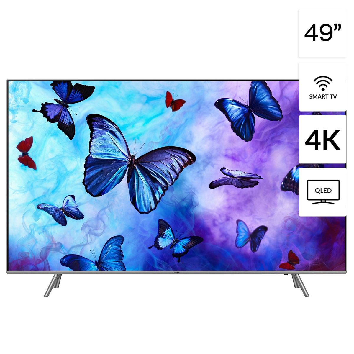 SAMSUNG - Televisor QLED 49" 4K UHD SMART TV QN49Q6FNAGXPE