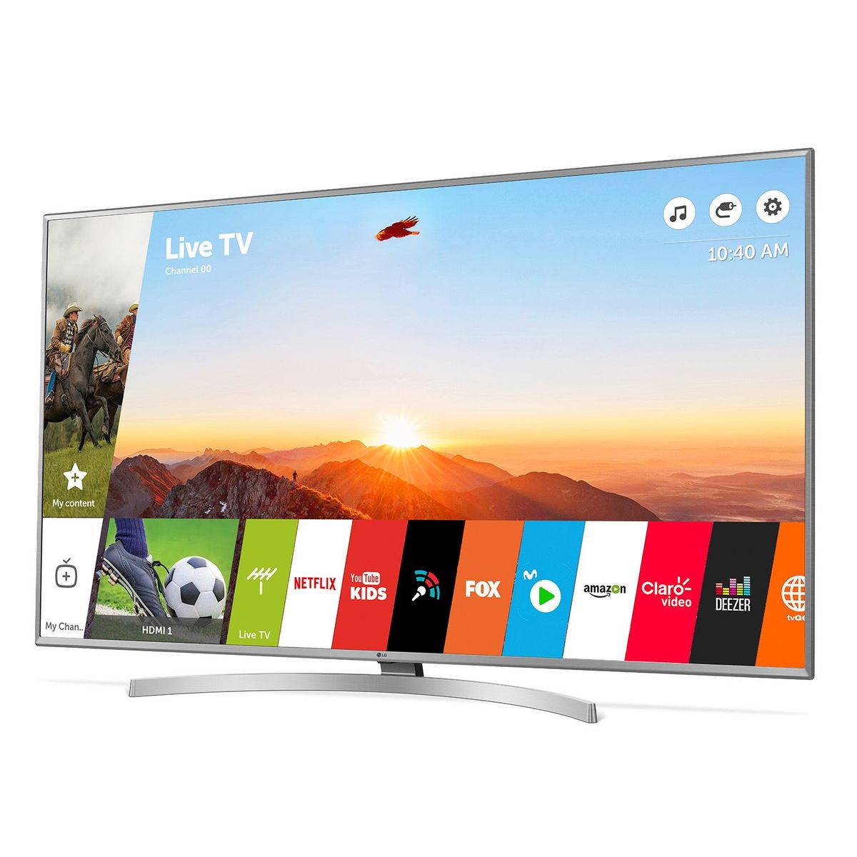 LG - Televisor 70" 4K Ultra HD Smart TV 70UK6550PSA