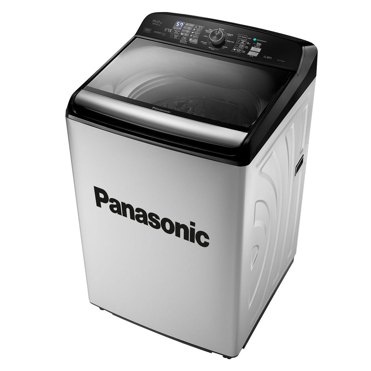 PANASONIC - Lavadora NA-F160H6LRH 16 kg Silver