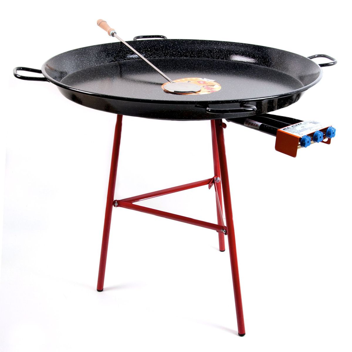 EL CID - Kit Paellera Gigante 50 porciones, 90 cm