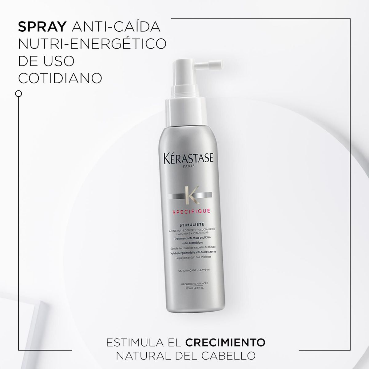 KERASTASE - Spray Kérastase Spécifique Stimuliste anti caída 125ml 
