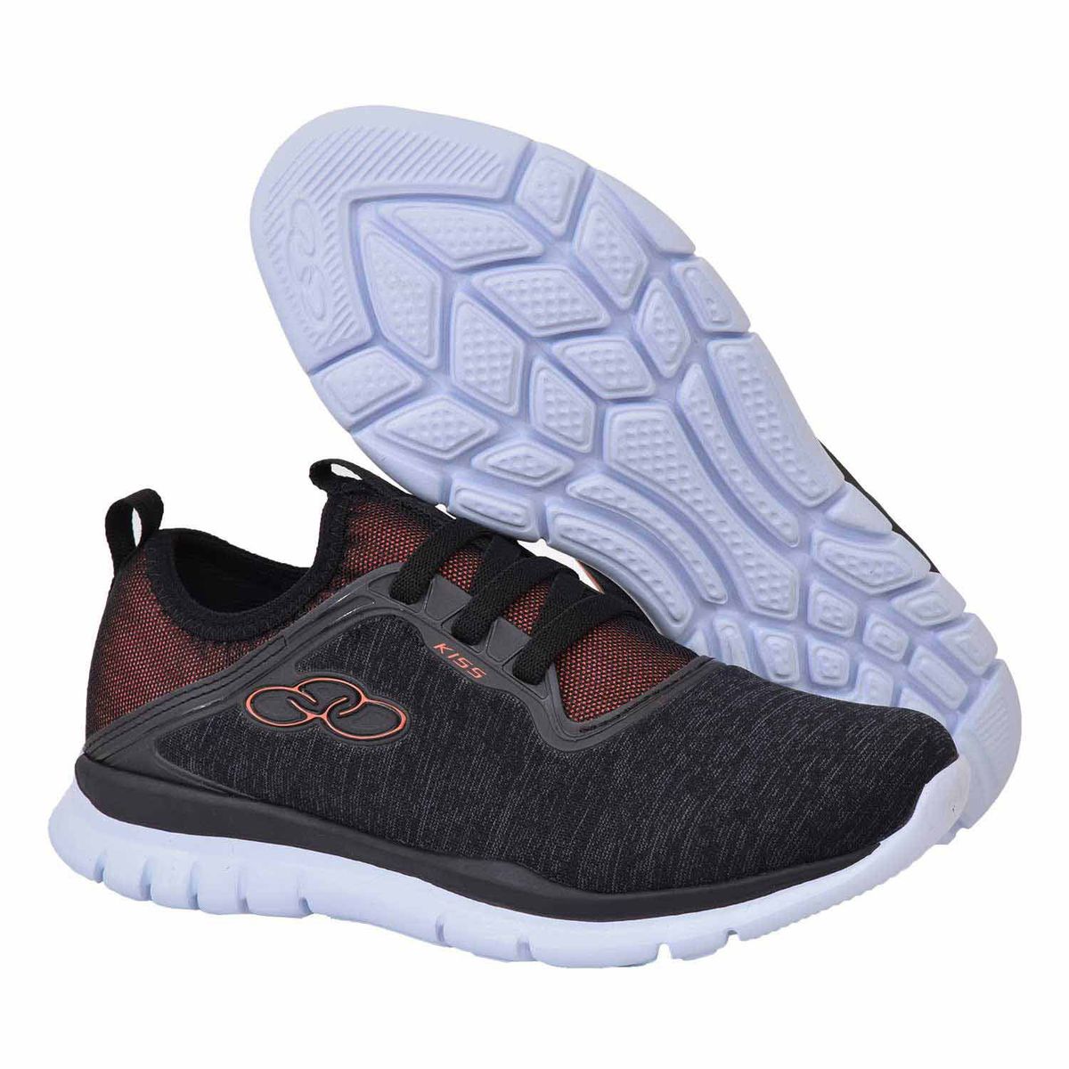 OLYMPIKUS - Zapatillas running Kiss Negro