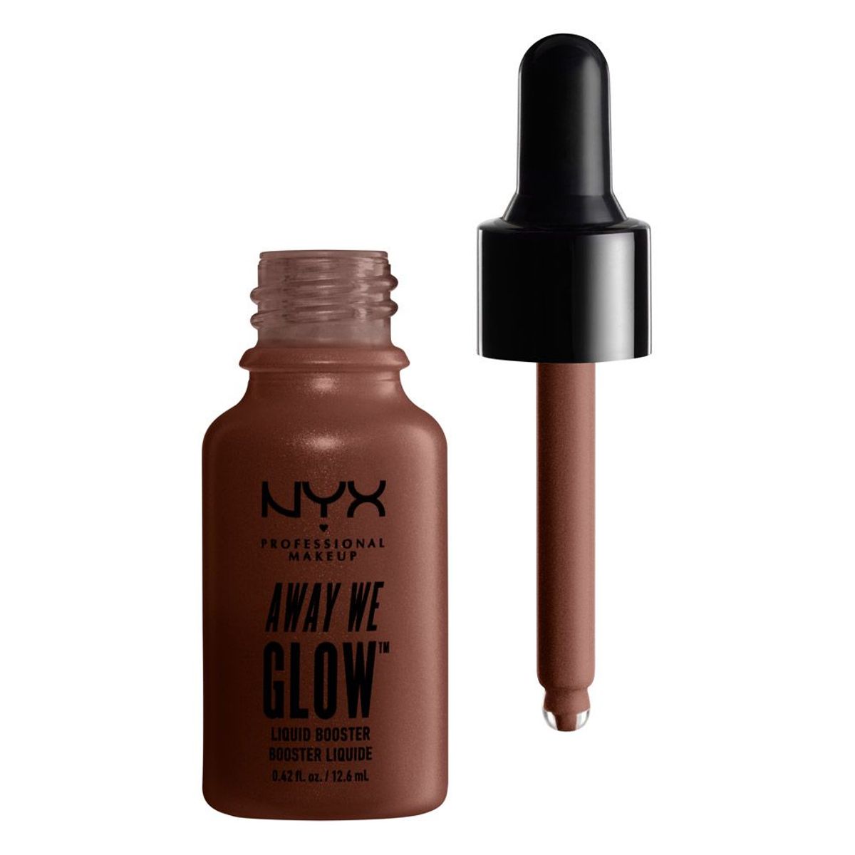 NYX - Iluminador líquido Gotador Away We Glow tono Untamed NYX 