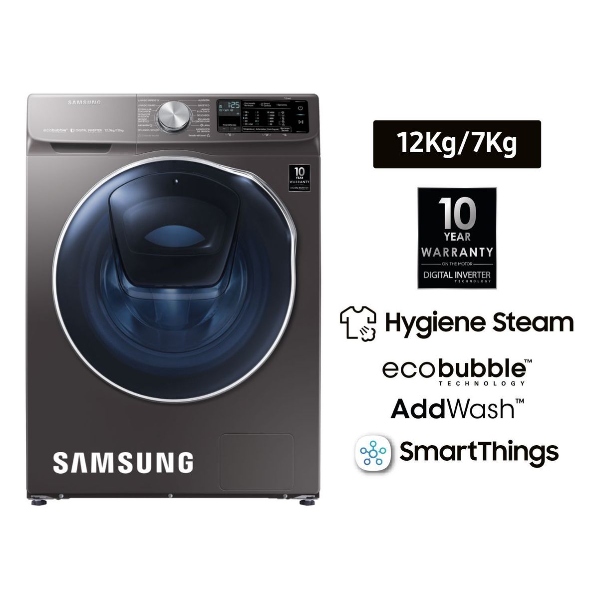 SAMSUNG - Lavaseca AddWash 12/7 kg