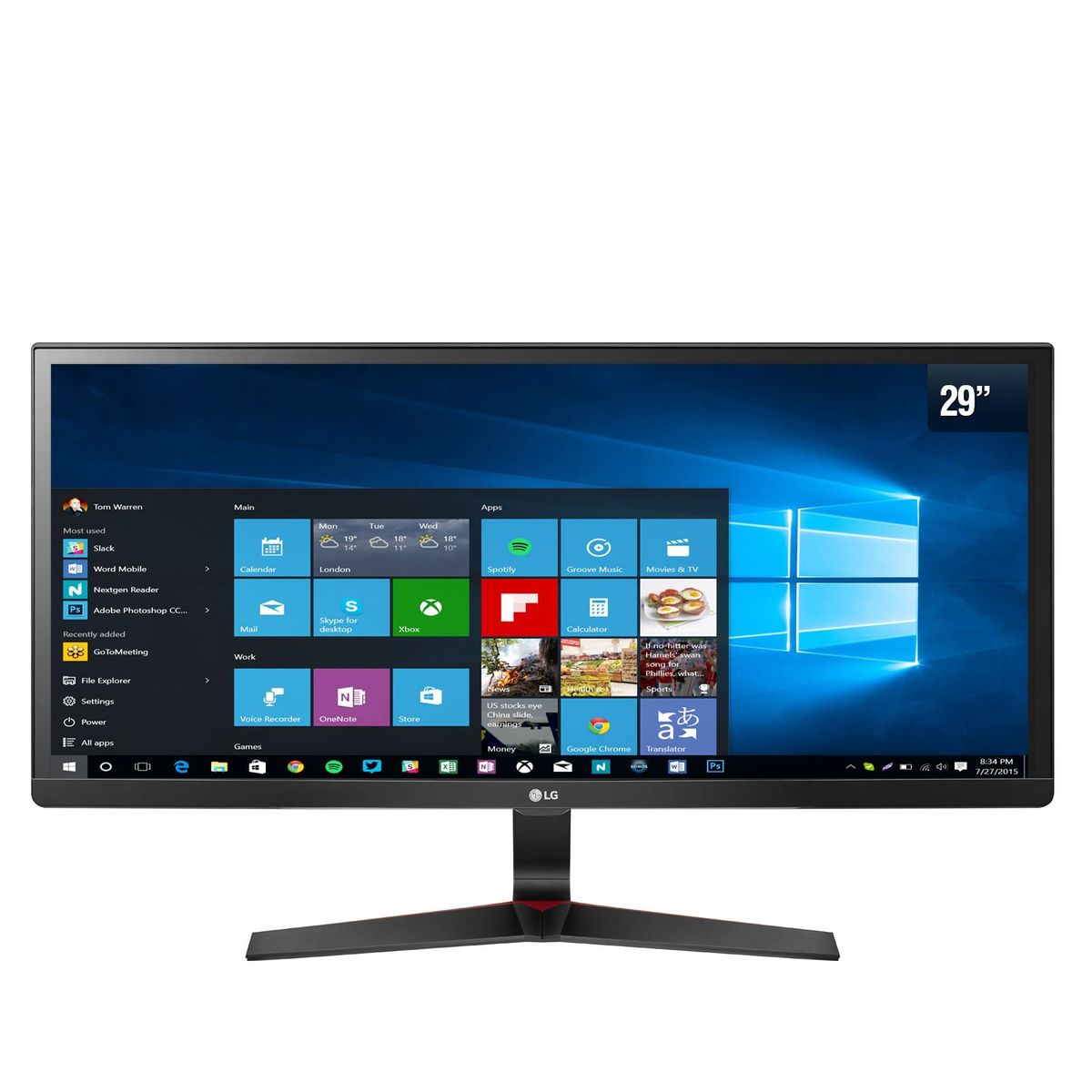 LG - LG Monitor LED 29" UltraWide Full HD IPS Gaming