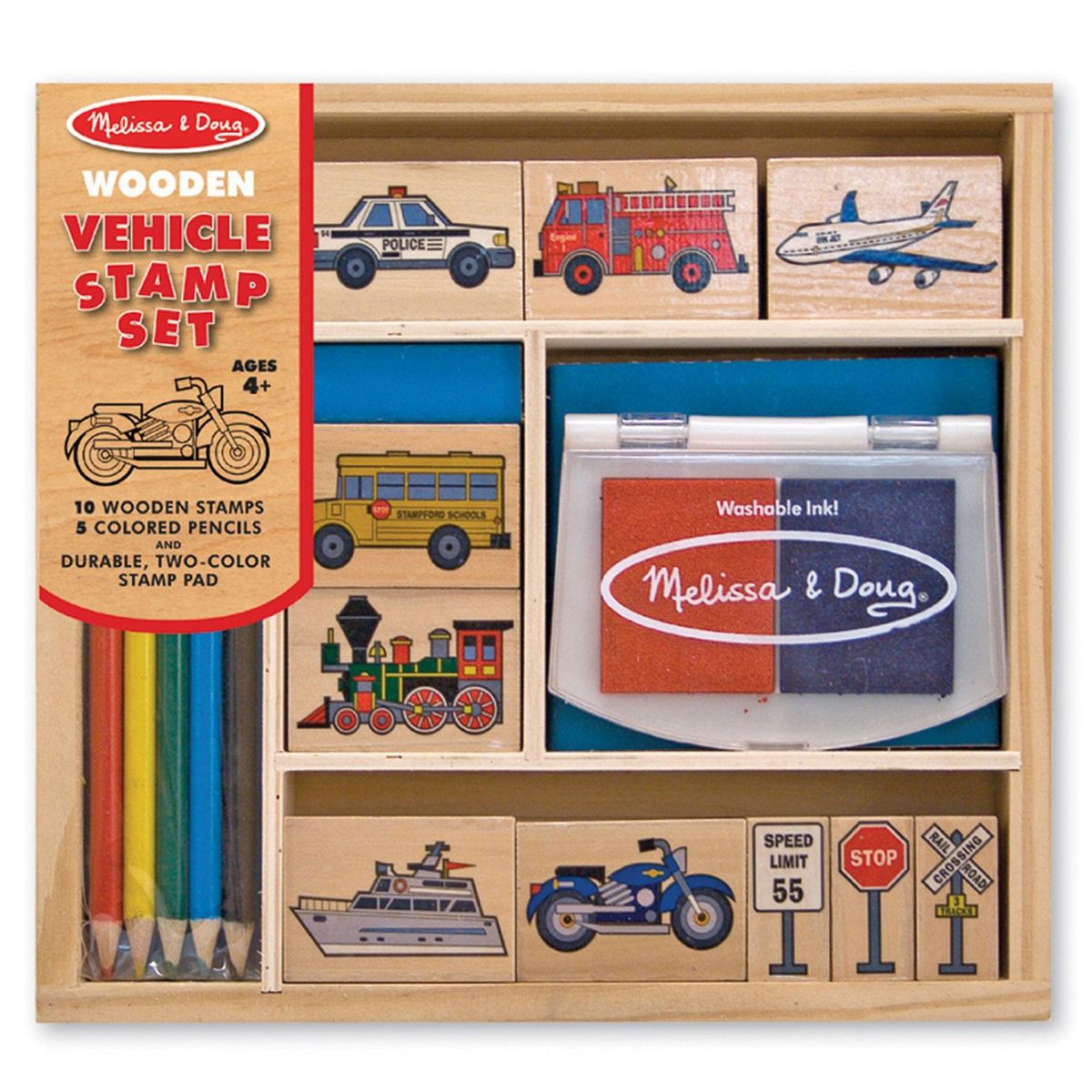 MELISSA & DOUG - Sellos Autos