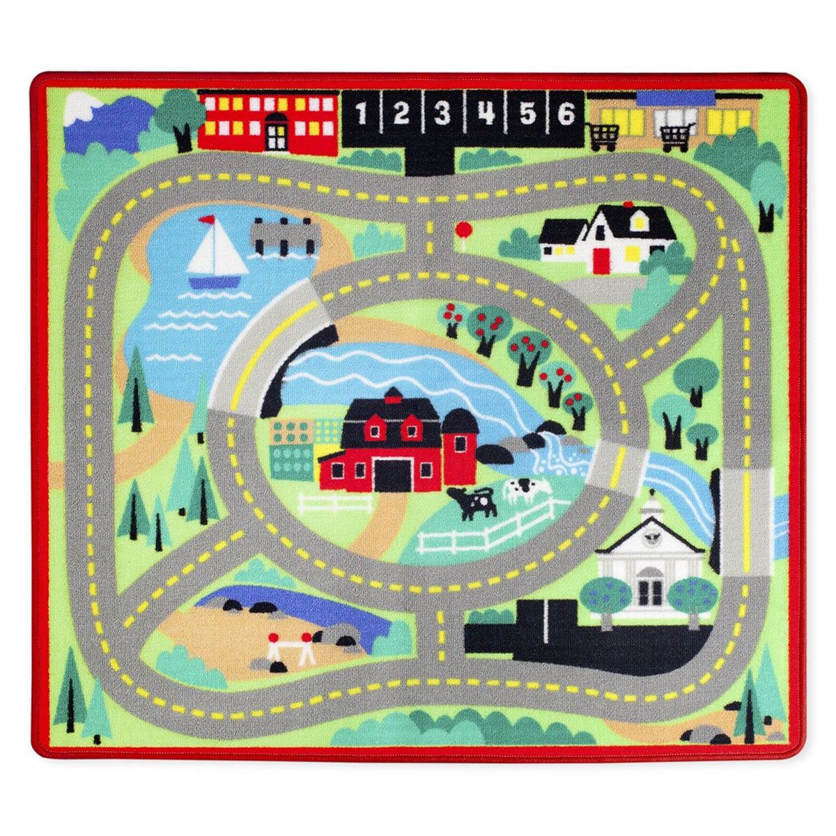 MELISSA & DOUG - Tapete Pista De Ciudad